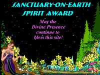 Sanctuary on earth award